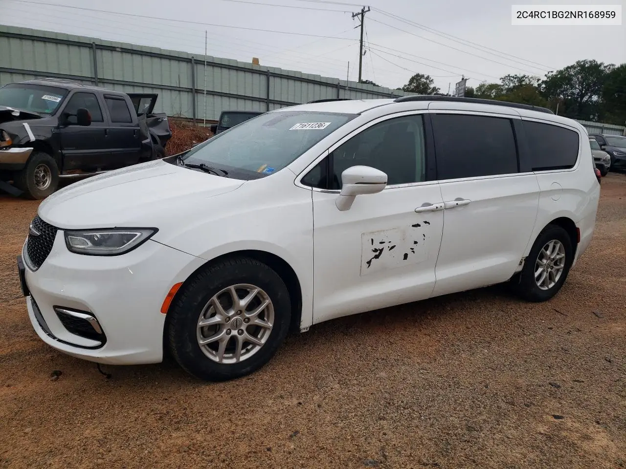 CHRYSLER PACIFICA 2022, VIN 2C4RC1BG2NR168959