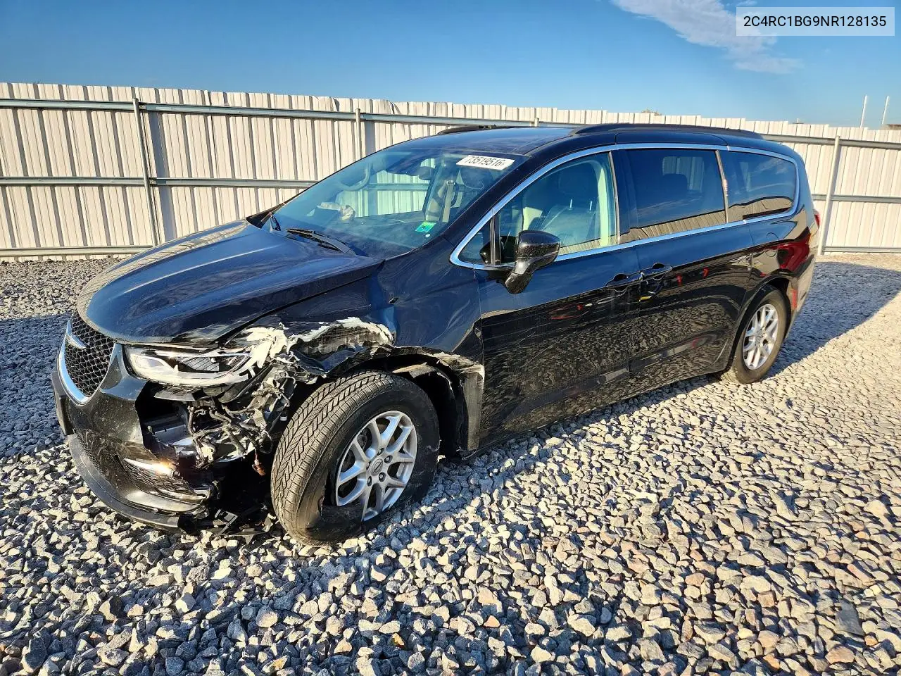 CHRYSLER PACIFICA 2022, VIN 2C4RC1BG9NR128135