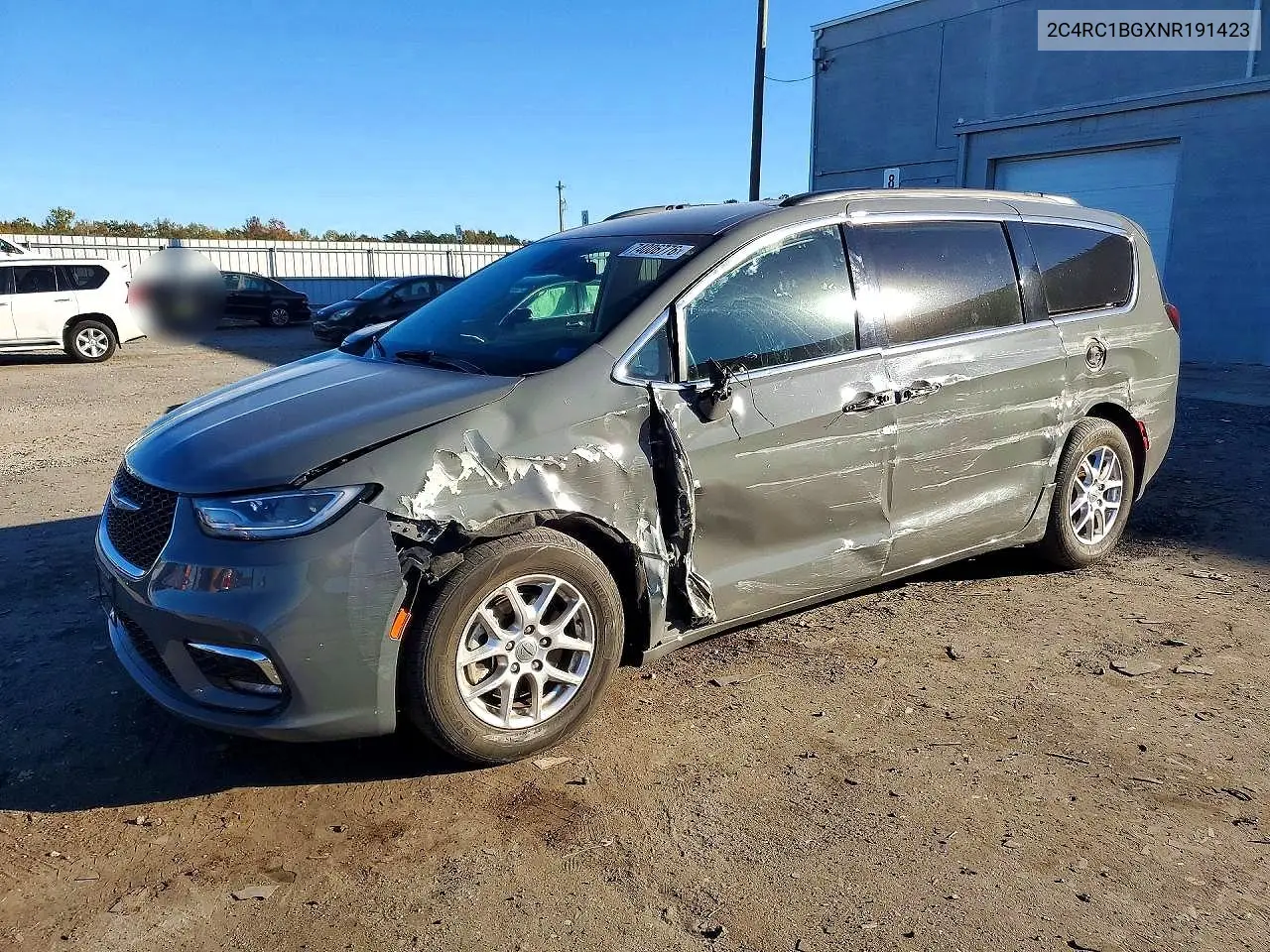 CHRYSLER PACIFICA 2022, VIN 2C4RC1BGXNR191423