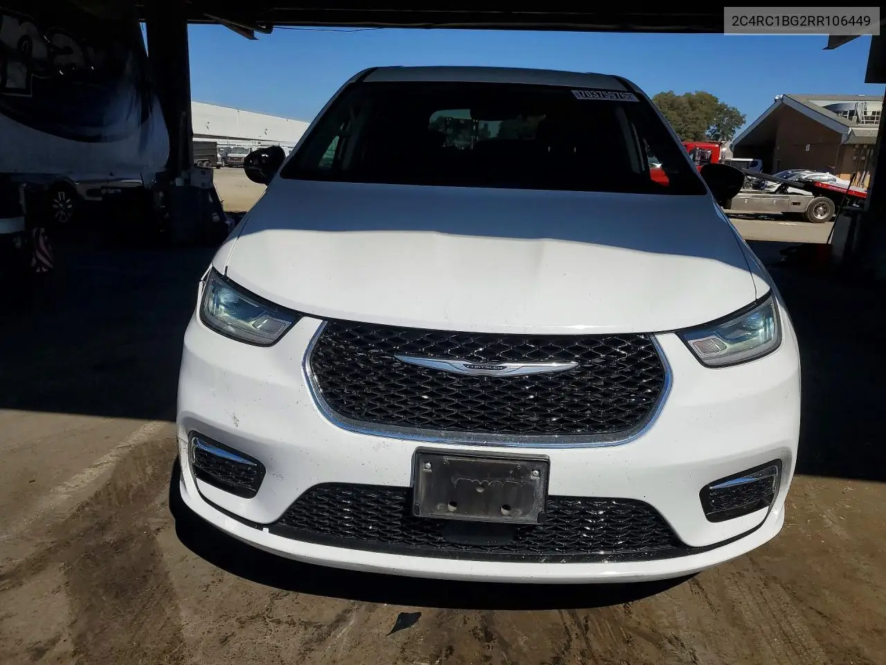 2024 CHRYSLER PACIFICA VIN 2C4RC1BG2RR106449 — фото 5