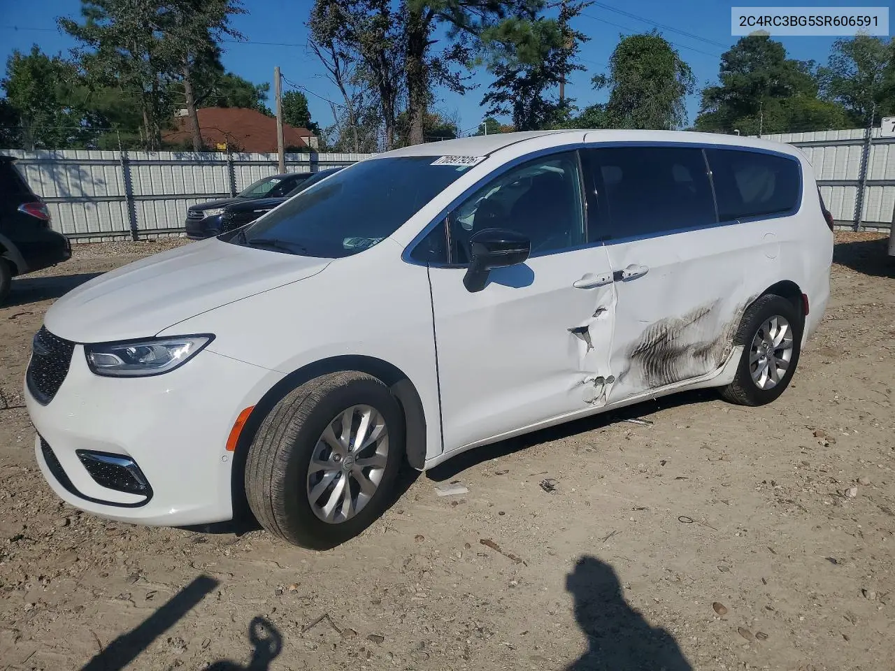 CHRYSLER PACIFICA 2025, VIN 2C4RC3BG5SR606591