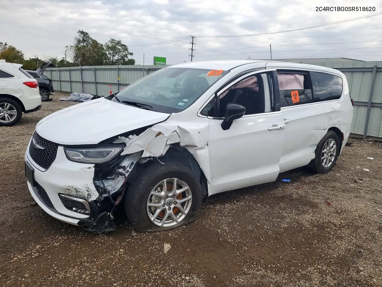 CHRYSLER PACIFICA 2025, VIN 2C4RC1BG0SR518620