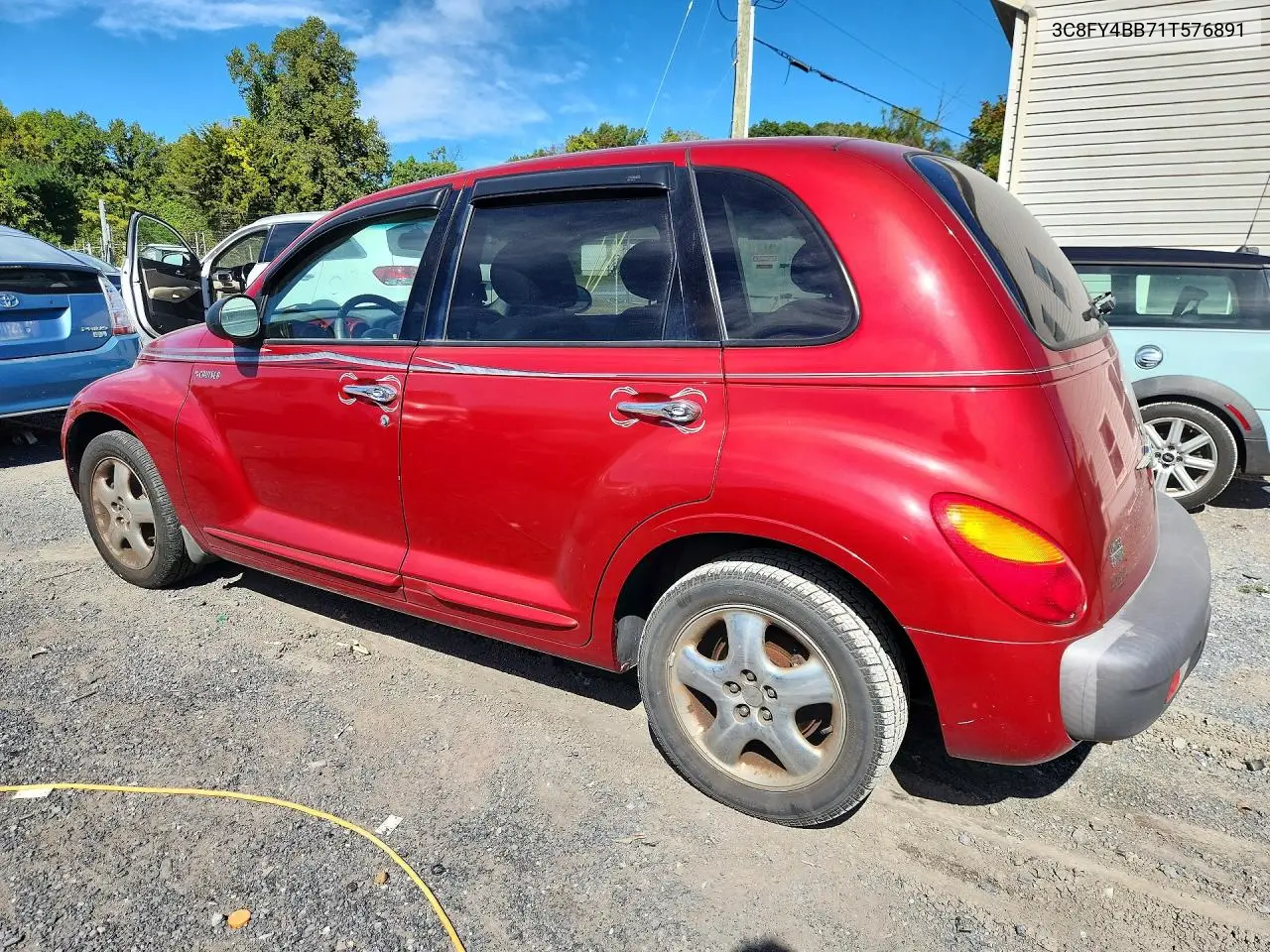 2001 CHRYSLER PT CRUISER VIN 3C8FY4BB71T576891 — фото 2