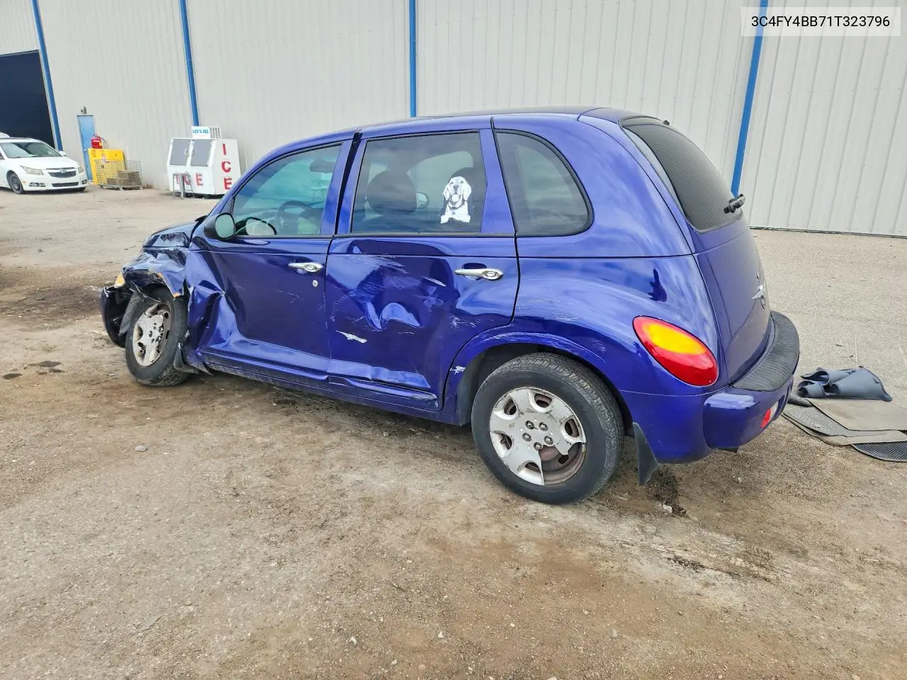 2001 CHRYSLER PT CRUISER VIN 3C4FY4BB71T323796 — фото 2