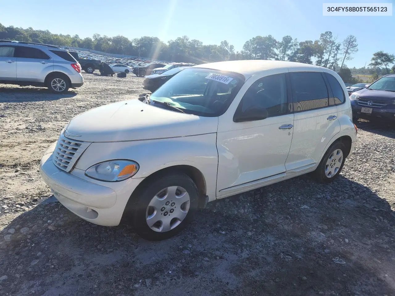 CHRYSLER PT CRUISER 2005, VIN 3C4FY58B05T565123