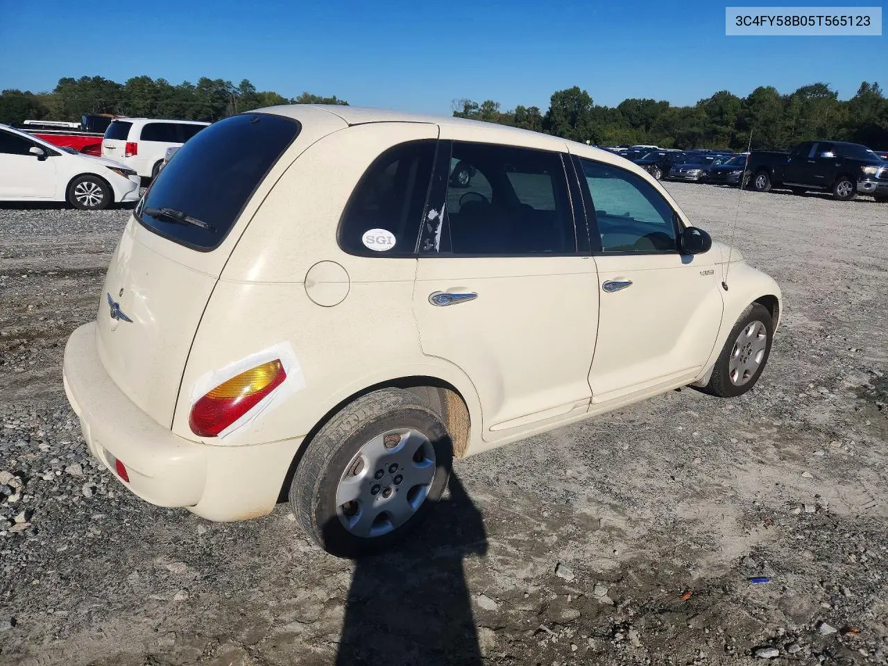 2005 CHRYSLER PT CRUISER VIN 3C4FY58B05T565123 — фото 3