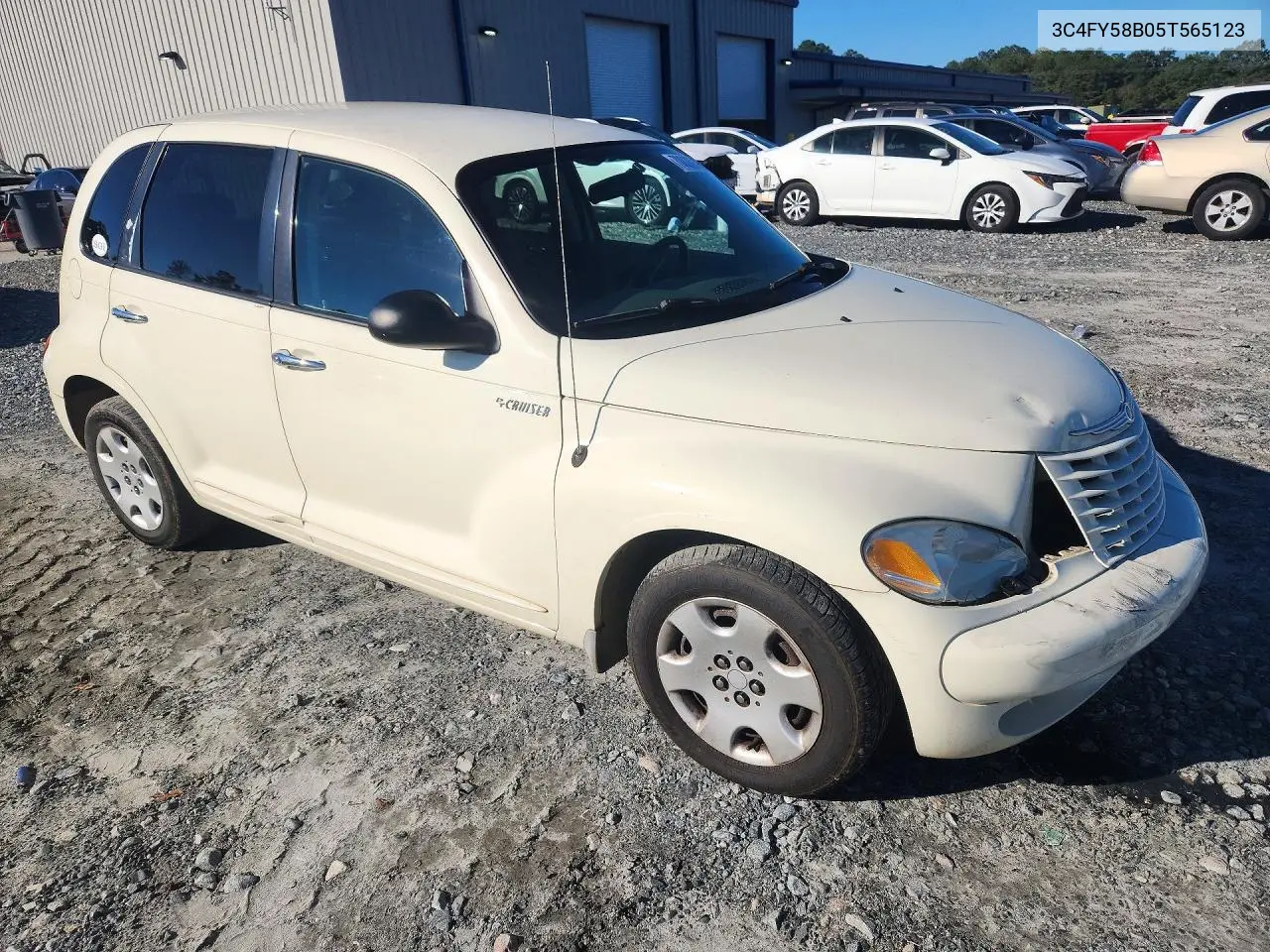 2005 CHRYSLER PT CRUISER VIN 3C4FY58B05T565123 — фото 4