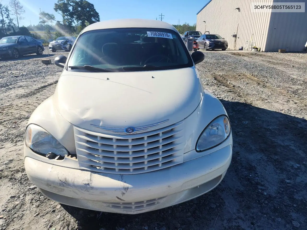 2005 CHRYSLER PT CRUISER VIN 3C4FY58B05T565123 — фото 5