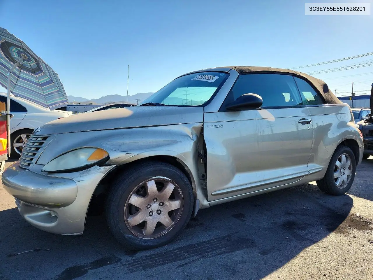 CHRYSLER PT CRUISER 2005, VIN 3C3EY55E55T628201