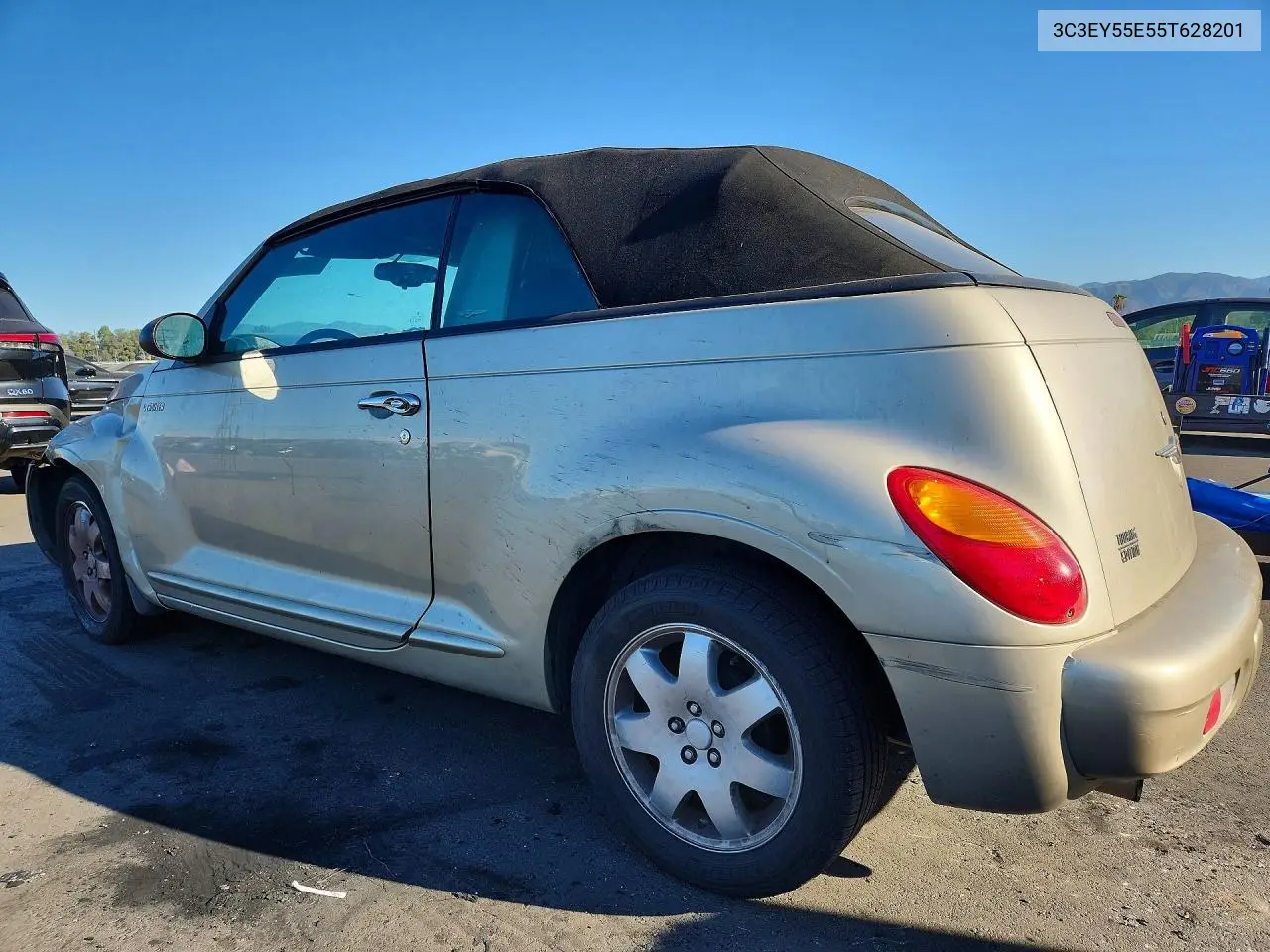 2005 CHRYSLER PT CRUISER VIN 3C3EY55E55T628201 — фото 2