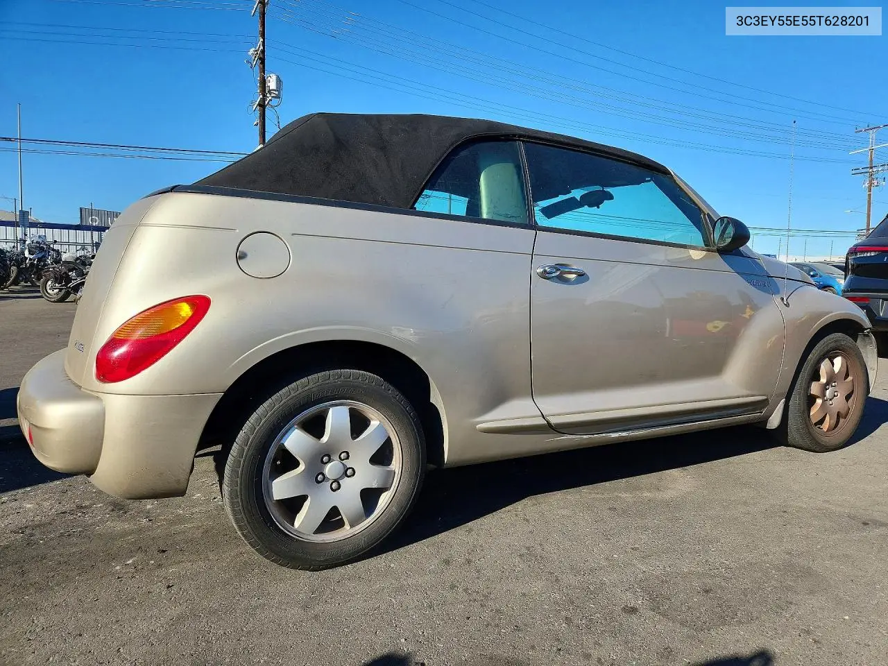 2005 CHRYSLER PT CRUISER VIN 3C3EY55E55T628201 — фото 3