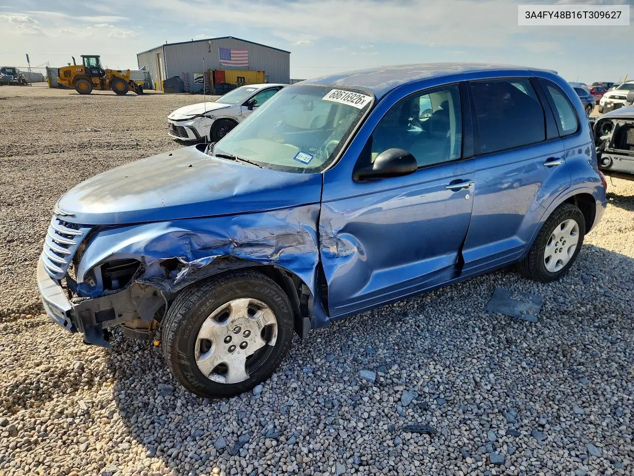 CHRYSLER PT CRUISER 2006, VIN 3A4FY48B16T309627