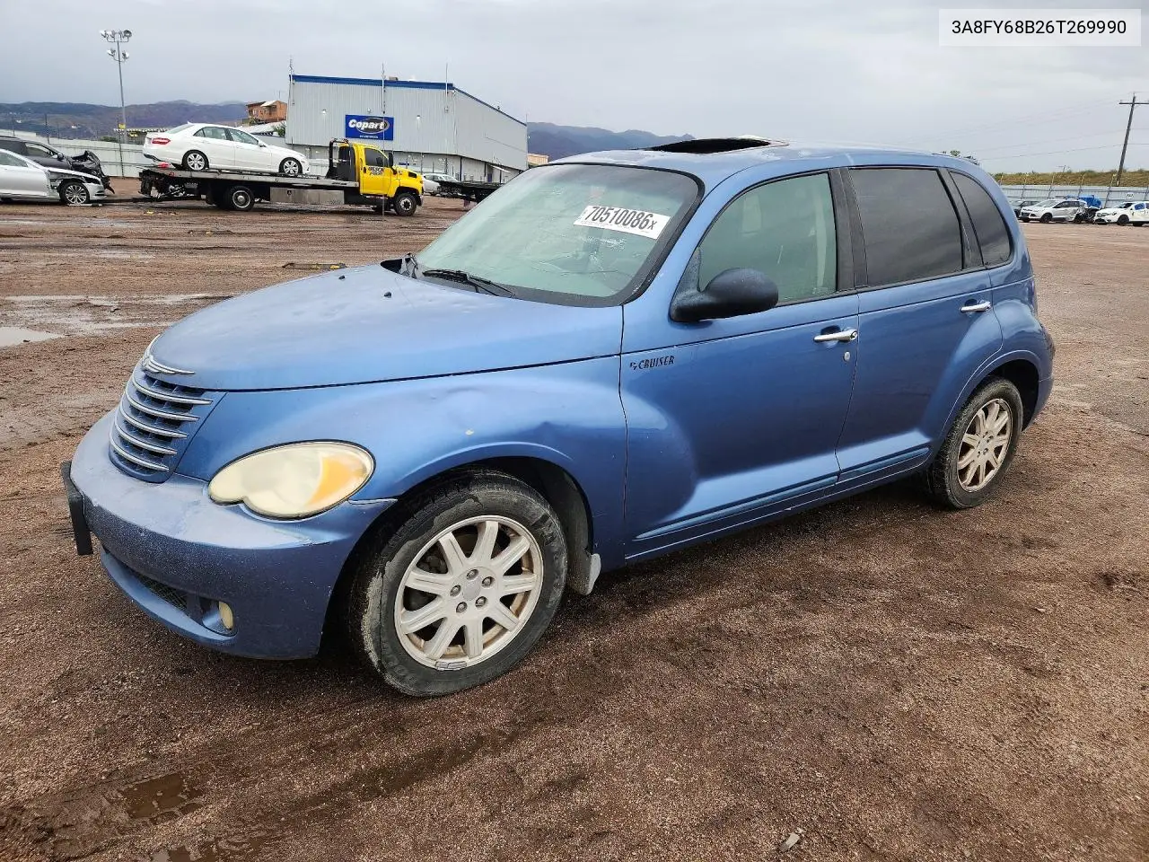 CHRYSLER PT CRUISER 2006, VIN 3A8FY68B26T269990
