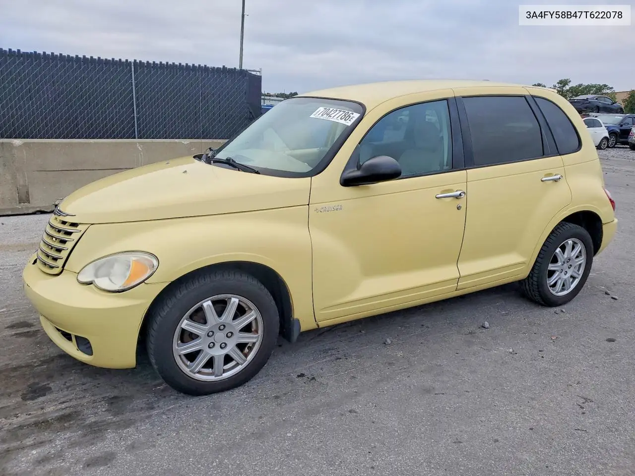 CHRYSLER PT CRUISER 2007, VIN 3A4FY58B47T622078