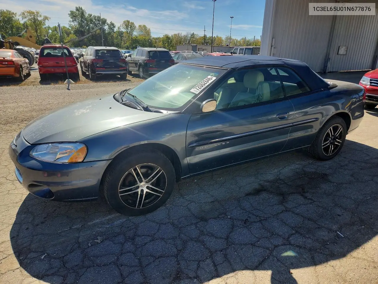 CHRYSLER SEBRING 2001, VIN 1C3EL65U01N677876