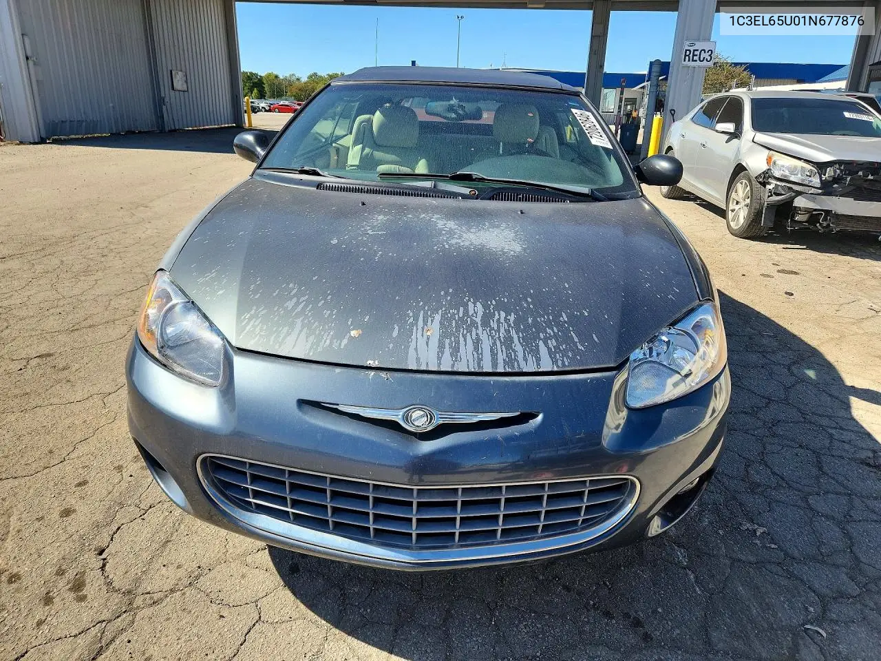 2001 CHRYSLER SEBRING VIN 1C3EL65U01N677876 — фото 5