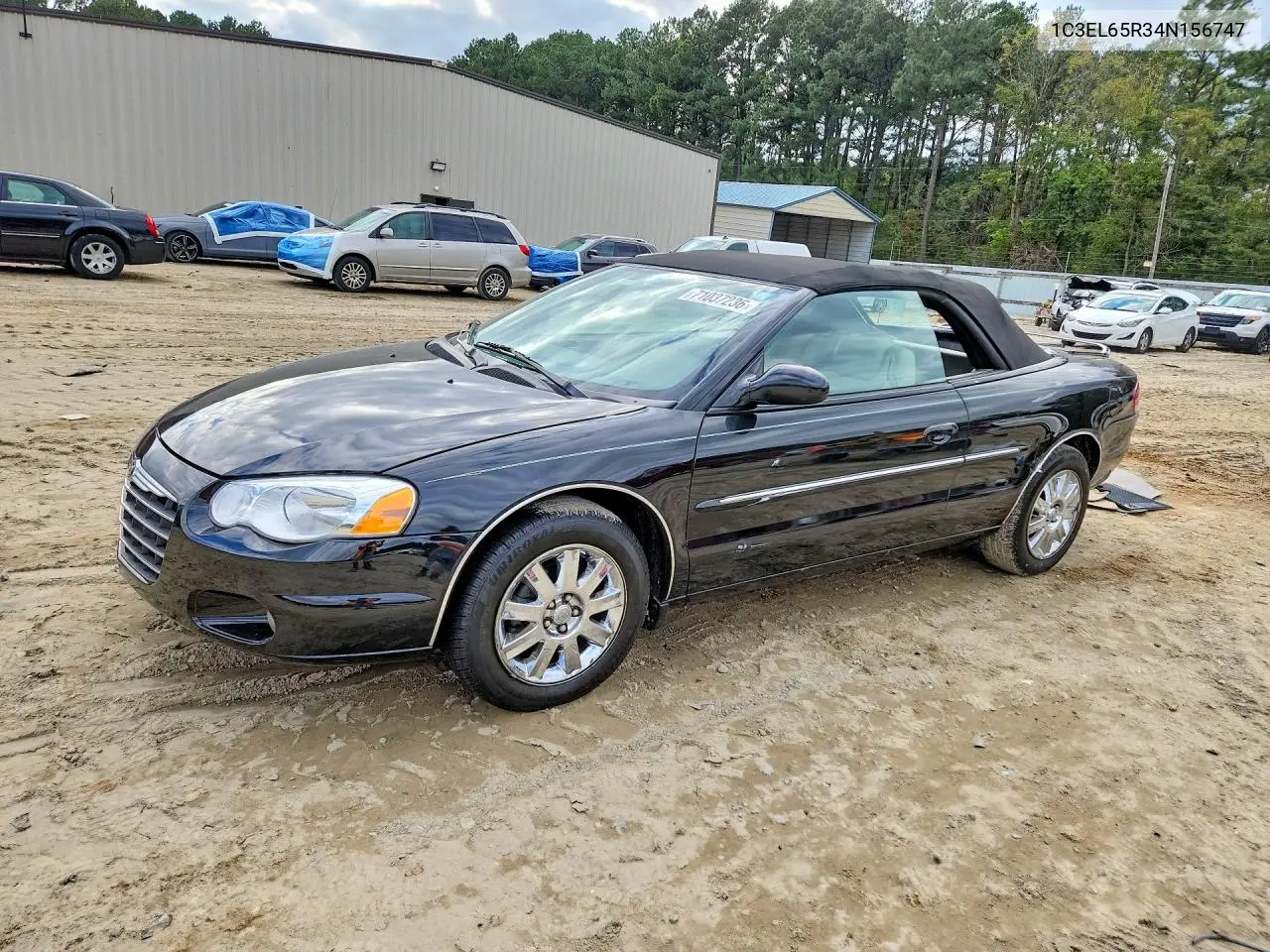 CHRYSLER SEBRING 2004, VIN 1C3EL65R34N156747