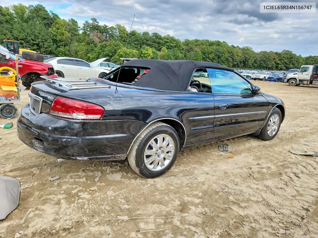 2004 CHRYSLER SEBRING VIN 1C3EL65R34N156747 — фото 3