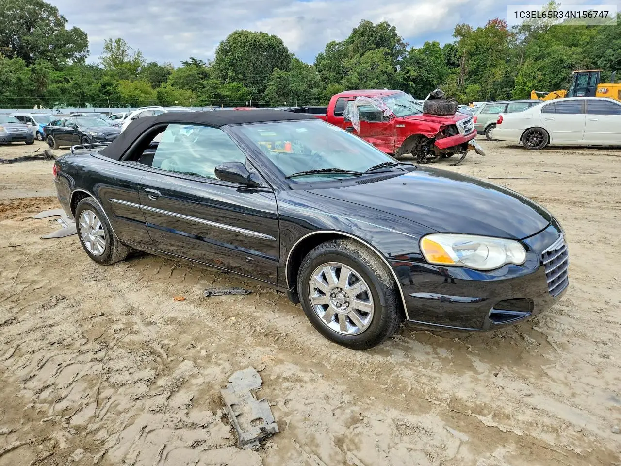 2004 CHRYSLER SEBRING VIN 1C3EL65R34N156747 — фото 4