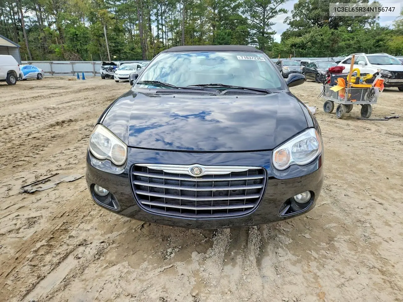2004 CHRYSLER SEBRING VIN 1C3EL65R34N156747 — фото 5