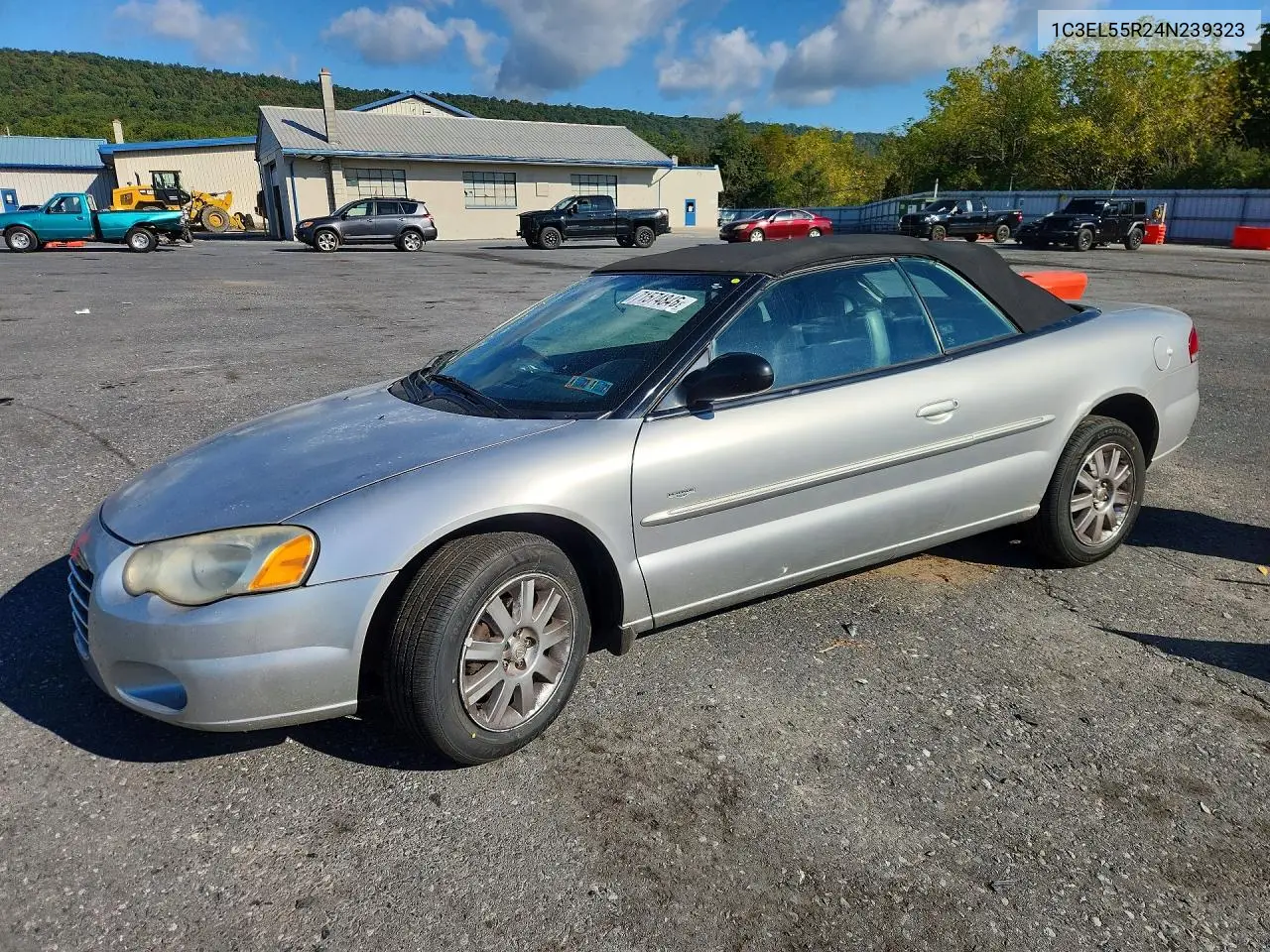 2004 CHRYSLER SEBRING VIN 1C3EL55R24N239323 — фото 4