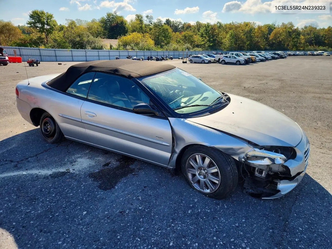 2004 CHRYSLER SEBRING VIN 1C3EL55R24N239323 — фото 2