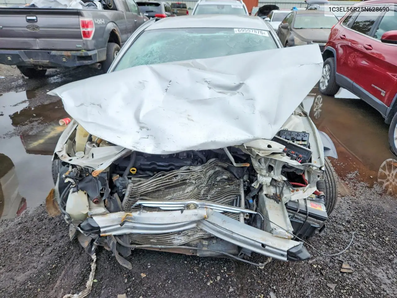 2005 CHRYSLER SEBRING VIN 1C3EL56R25N628690 — фото 5