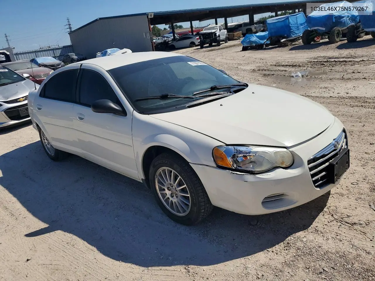 2005 CHRYSLER SEBRING VIN 1C3EL46X75N579267 — фото 4