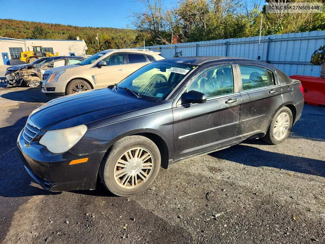 CHRYSLER SEBRING 2007, VIN 1C3LC56K27N508448
