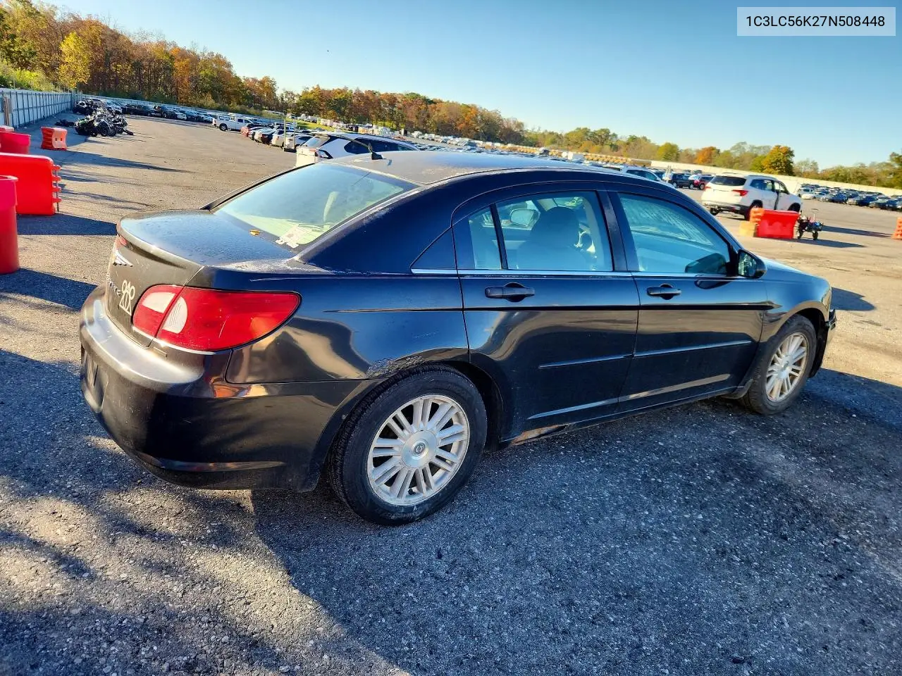 2007 CHRYSLER SEBRING VIN 1C3LC56K27N508448 — фото 3
