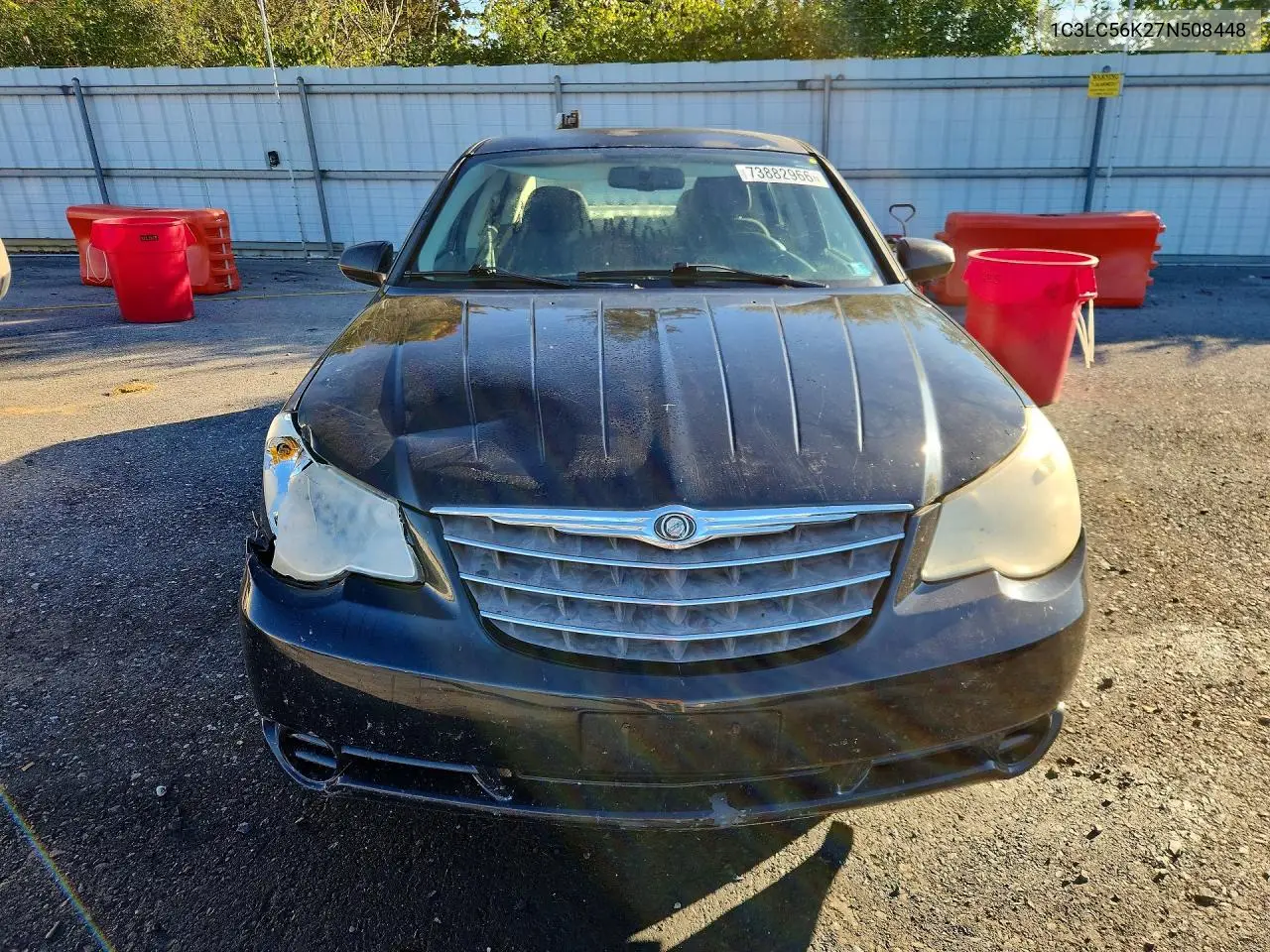 2007 CHRYSLER SEBRING VIN 1C3LC56K27N508448 — фото 5