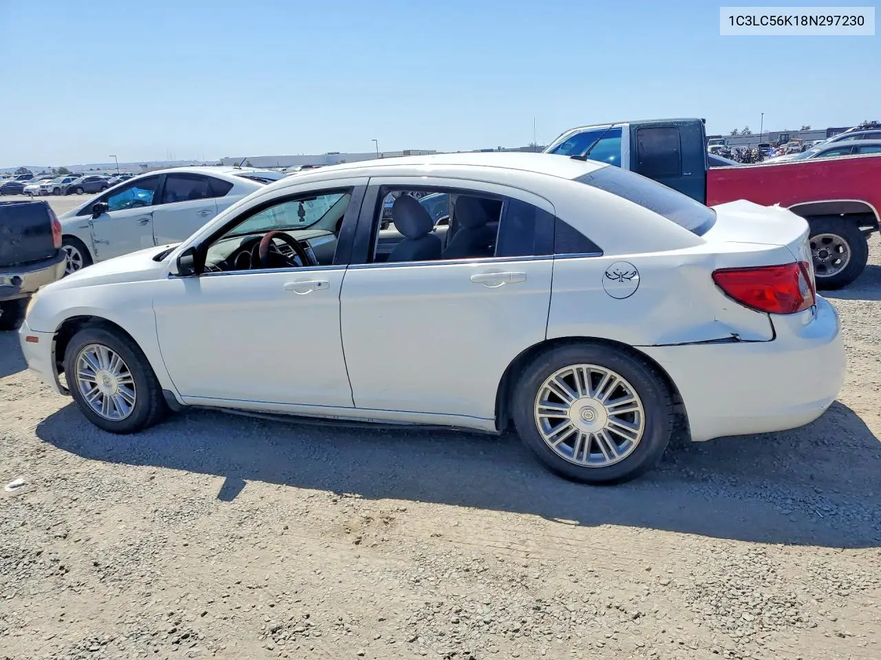 2008 CHRYSLER SEBRING VIN 1C3LC56K18N297230 — фото 2