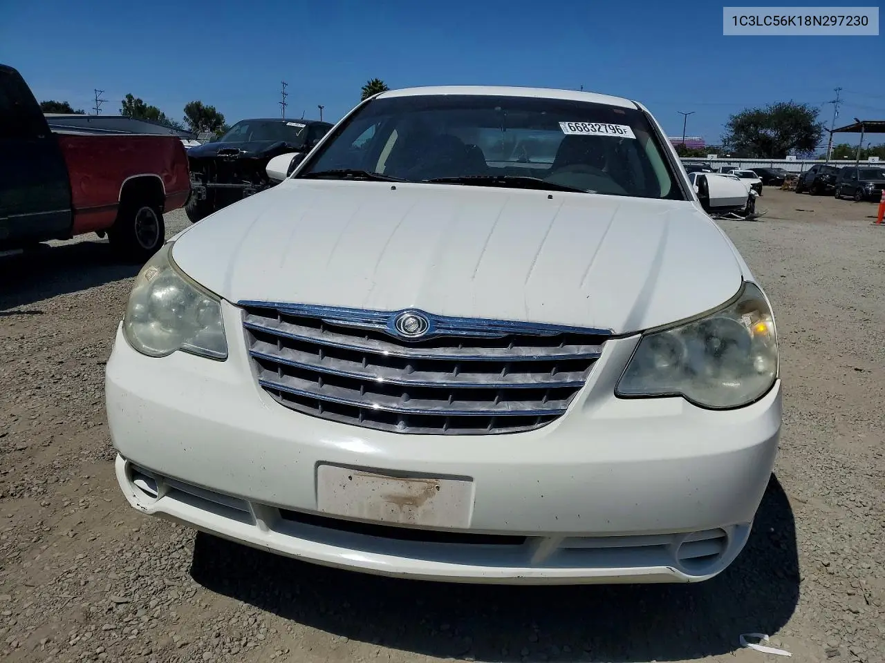 2008 CHRYSLER SEBRING VIN 1C3LC56K18N297230 — фото 5
