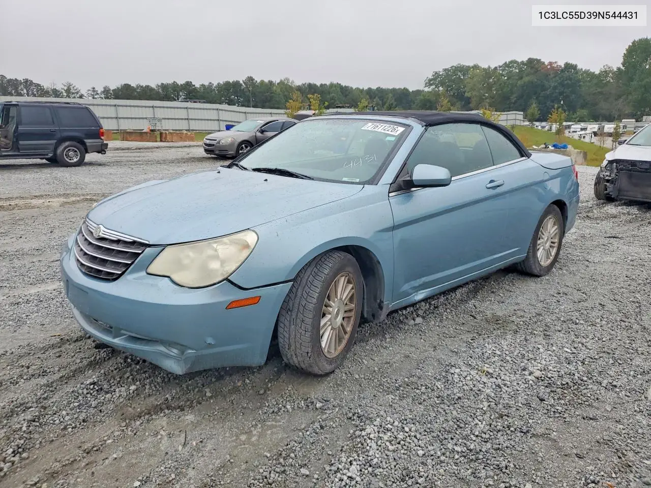 CHRYSLER SEBRING 2009, VIN 1C3LC55D39N544431