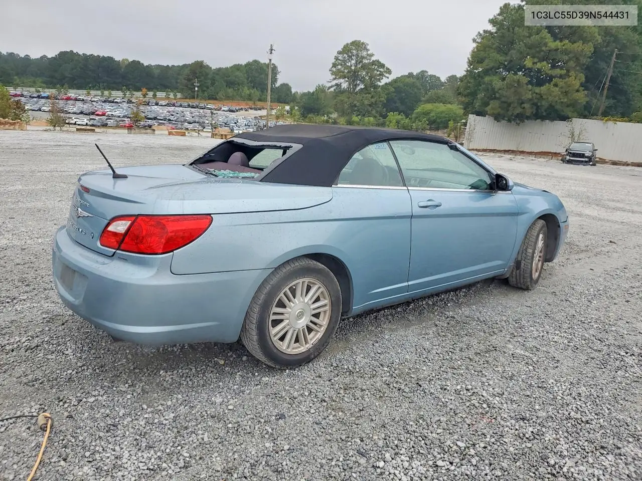 2009 CHRYSLER SEBRING VIN 1C3LC55D39N544431 — фото 3