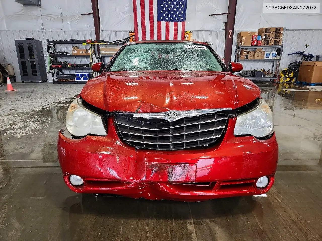 2010 CHRYSLER SEBRING VIN 1C3BC5ED3AN172072 — фото 5