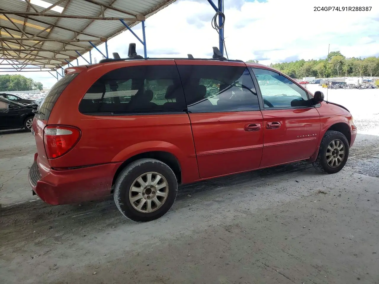 2001 CHRYSLER TOWN & COUNTRY VIN 2C4GP74L91R288387 — фото 3