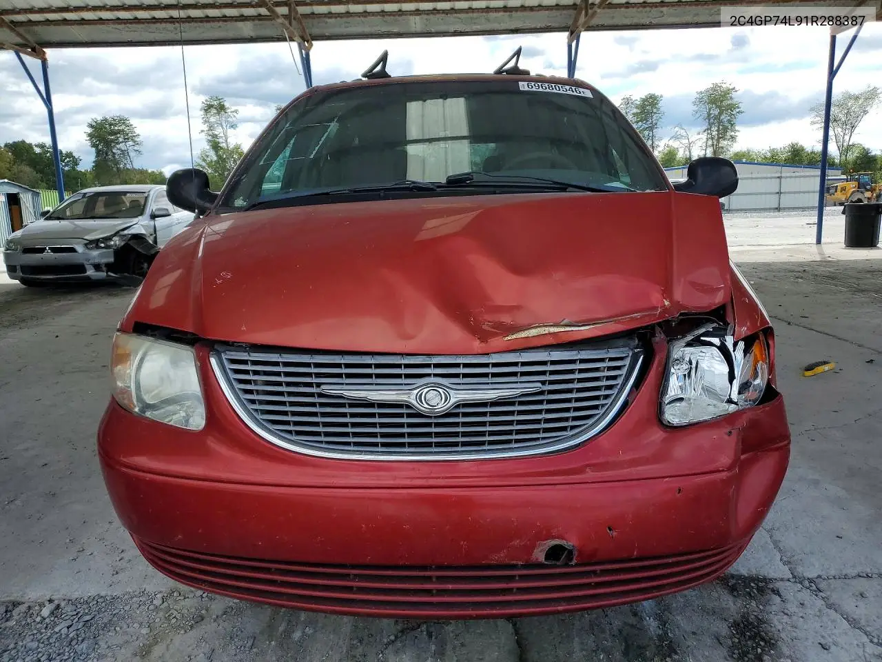2001 CHRYSLER TOWN & COUNTRY VIN 2C4GP74L91R288387 — фото 5