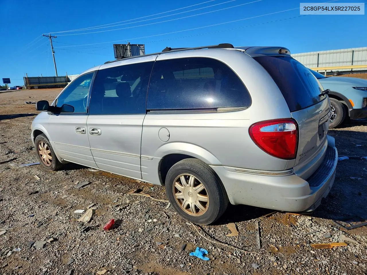 2005 CHRYSLER TOWN & COUNTRY VIN 2C8GP54LX5R227025 — фото 2