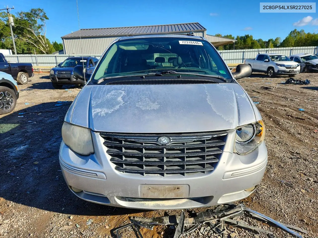 2005 CHRYSLER TOWN & COUNTRY VIN 2C8GP54LX5R227025 — фото 5