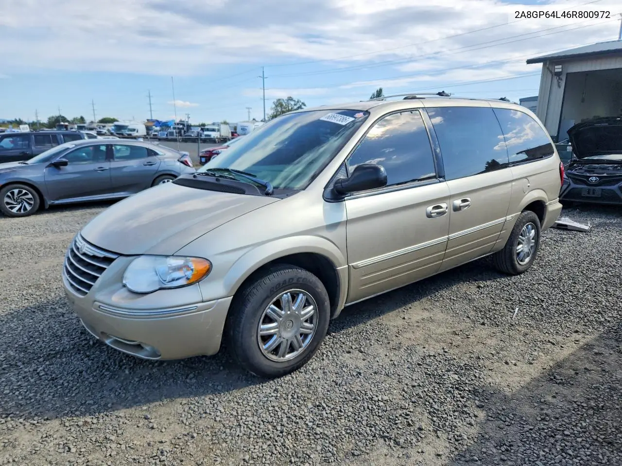 CHRYSLER TOWN & COUNTRY 2006, VIN 2A8GP64L46R800972