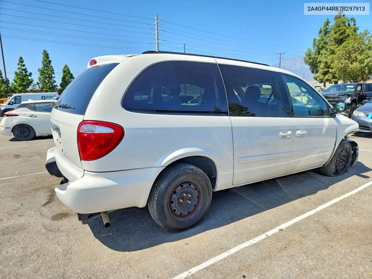2007 CHRYSLER TOWN & COUNTRY VIN 2A4GP44R87R297913 — фото 3