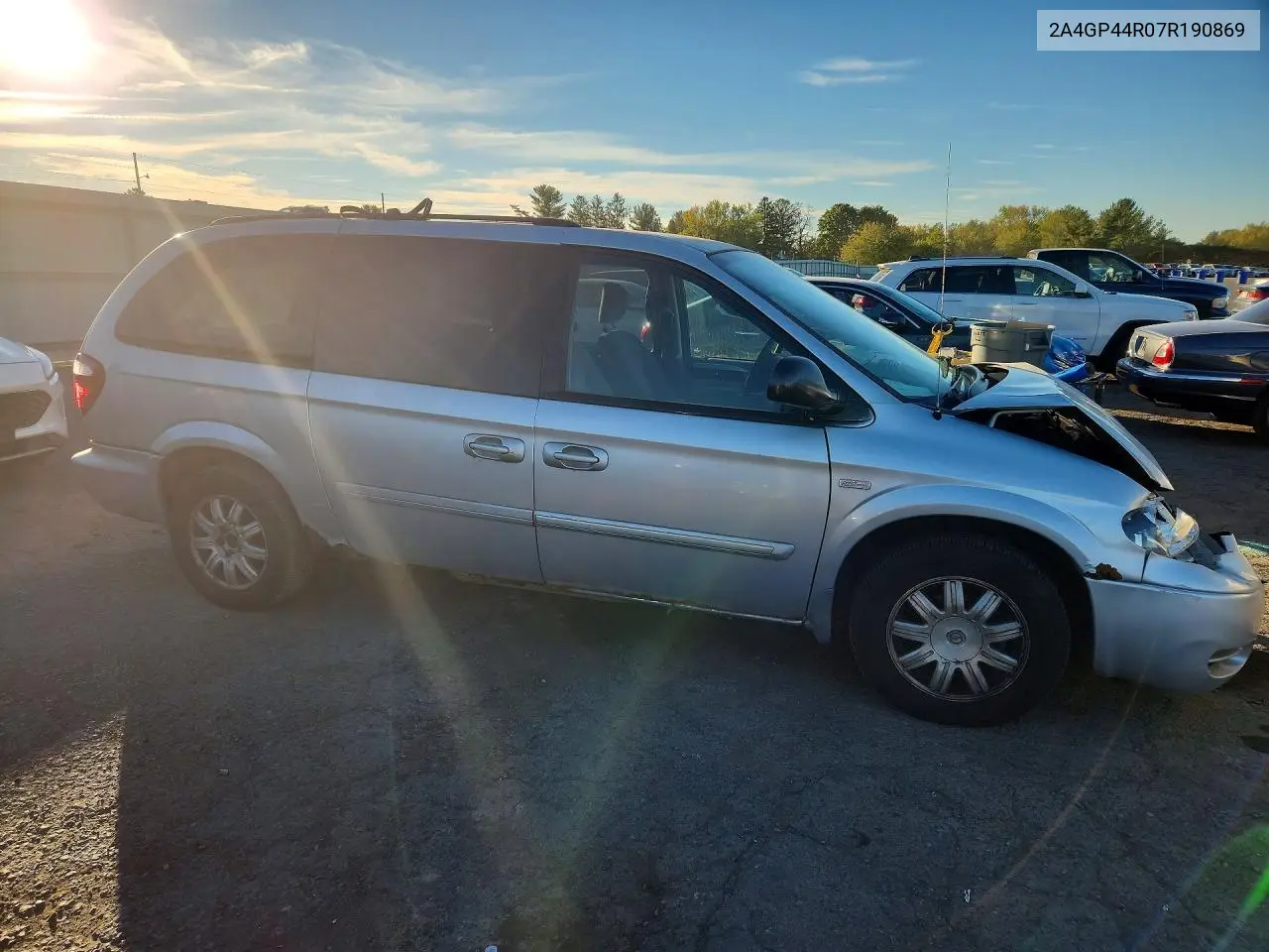 2007 CHRYSLER TOWN & COUNTRY VIN 2A4GP44R07R190869 — фото 4