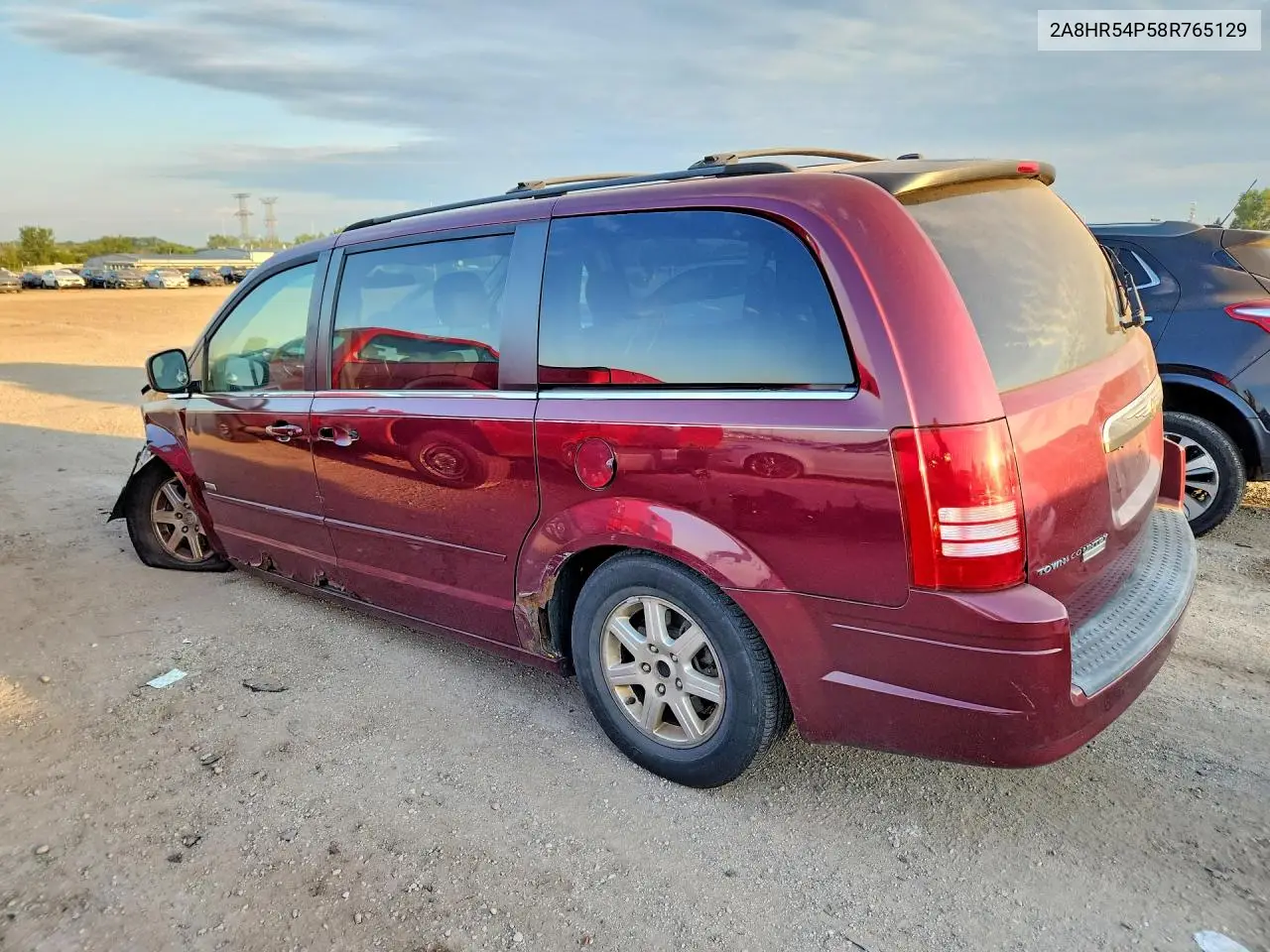 2008 CHRYSLER TOWN & COUNTRY VIN 2A8HR54P58R765129 — фото 2