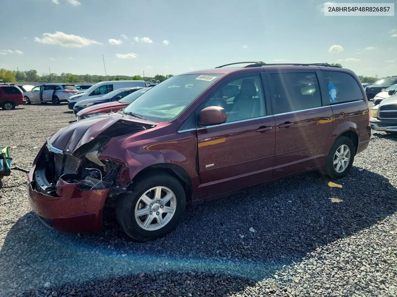 CHRYSLER TOWN & COUNTRY 2008, VIN 2A8HR54P48R826857