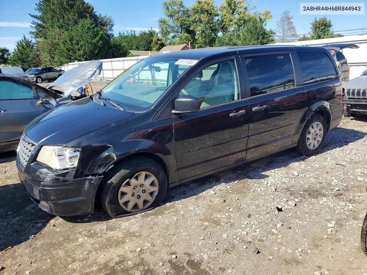 CHRYSLER TOWN & COUNTRY 2008, VIN 2A8HR44H68R844943