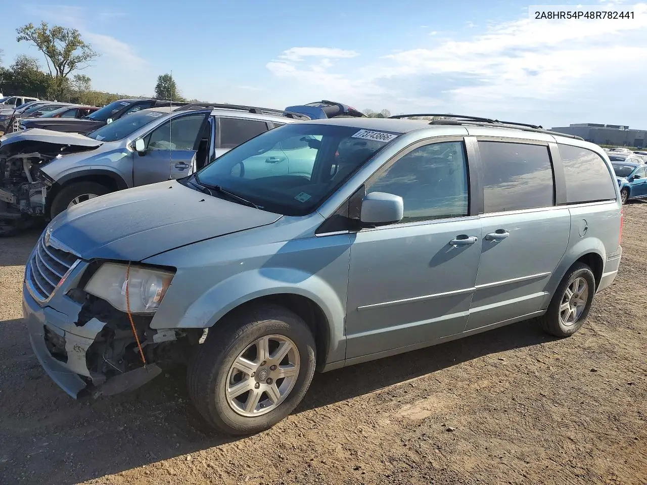 CHRYSLER TOWN & COUNTRY 2008, VIN 2A8HR54P48R782441