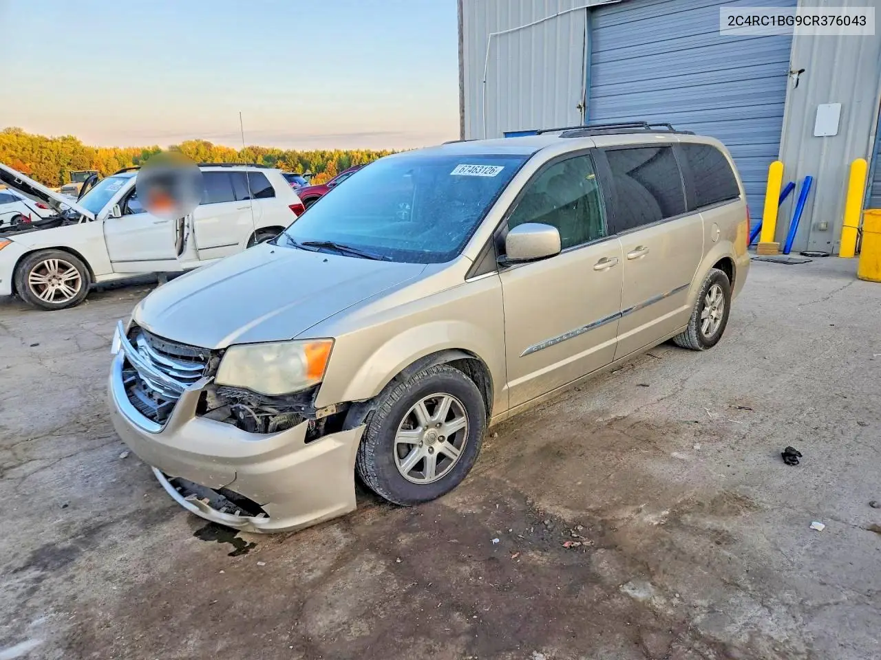 CHRYSLER TOWN & COUNTRY 2012, VIN 2C4RC1BG9CR376043
