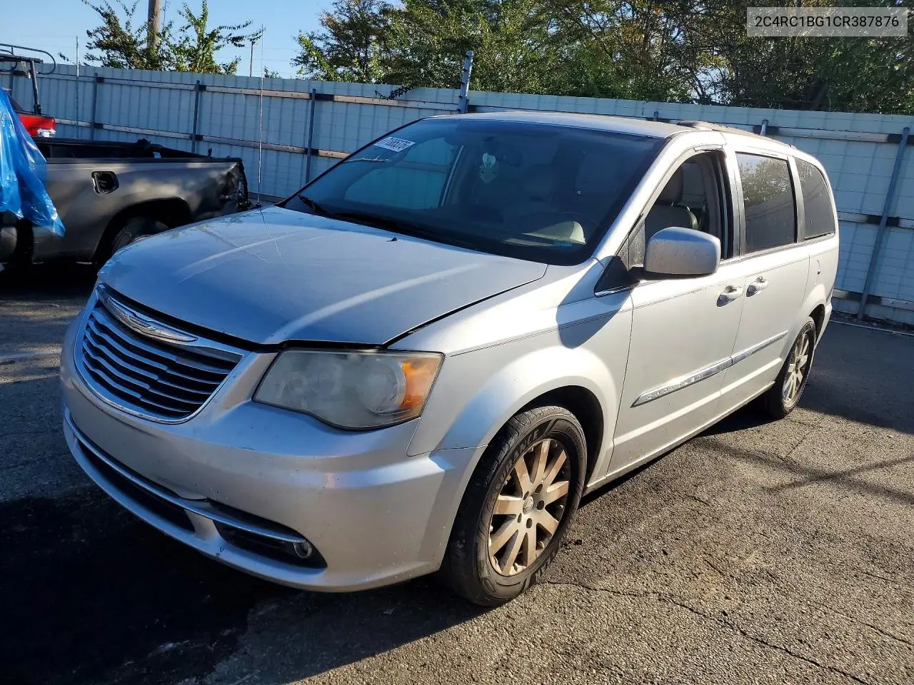 CHRYSLER TOWN & COUNTRY 2012, VIN 2C4RC1BG1CR387876
