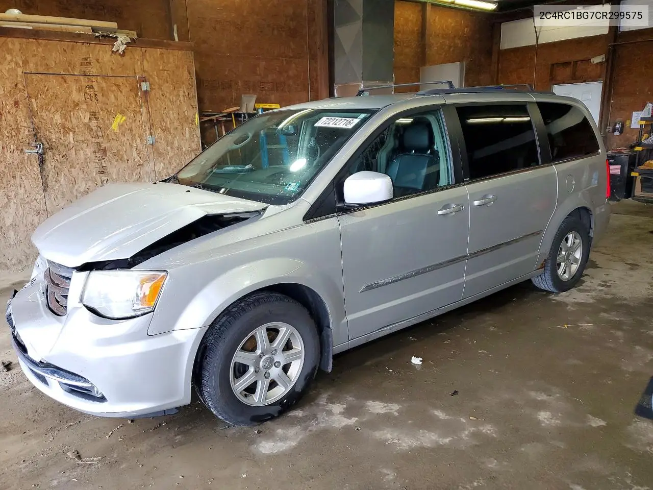 CHRYSLER TOWN & COUNTRY 2012, VIN 2C4RC1BG7CR299575